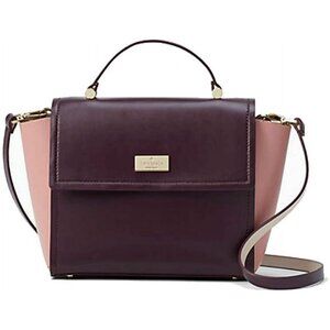 Kate Spade Arbour Hill Charline Crossbody In Soft Aubergine/Rose Frost/Pumice